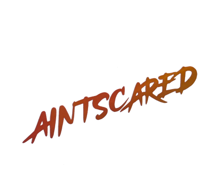 Oilslick aintscared signature logo