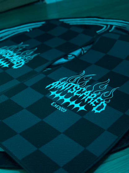 Checkered Aintscared Floor Mats
