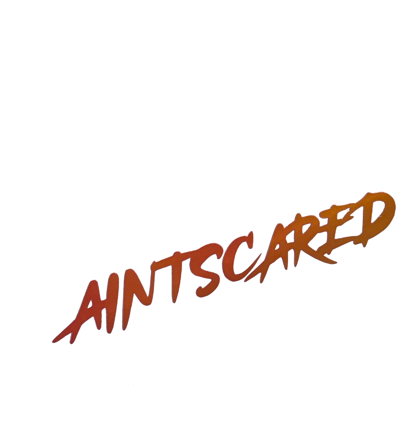 Oilslick aintscared signature logo
